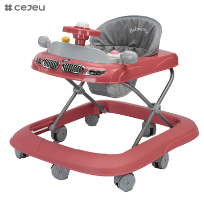 Opvouwbare babywalker met universele wielen