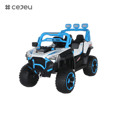 CJ-6187 12V 2 Seater Kids Rijd op UTV Car, 4.5AH Electric Vehicle Truck Car met 2x390W Motor,USB,MP3, muziek, Bluetooth