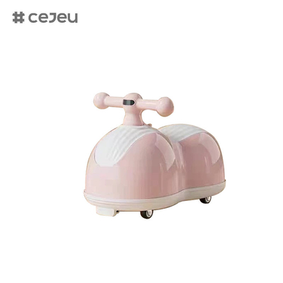 CJ-6188, Peanut scooter, de eerste baby die de deur binnenkomt, roze/grijs/bruin, 3 kleuren beschikbaar, maat 44*25*32cm