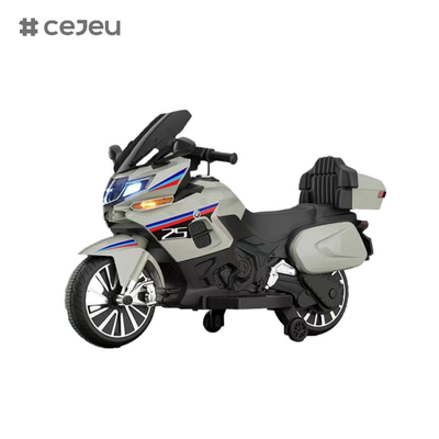 CJ-R125 Elektrische motorfietsen, 12V7/550*2, Early Childhood Education Muziekmodulatie Bluetooth Een klik rem Wiel*2