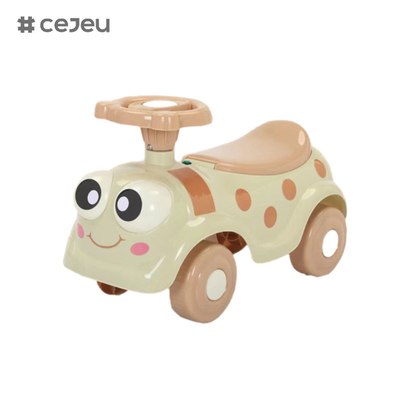 CJ-102, Kinderen twist auto 1-3 jaar oud baby scooter muziek verlichting vier wielen anti-rollover, met lichten / muziek onderkant