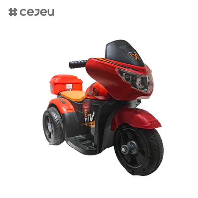 Best verkopende cartoon super brede stoelen drie wielen kinderen motorfiets baby speelgoed auto elektrische motorfiets rijden op model speelgoed