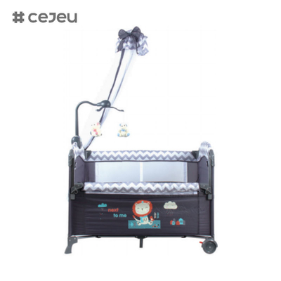 Modern opvouwbaar babybed pasgeboren multifunctionele draagbare baby speeltuin slaapbed kinderbedje