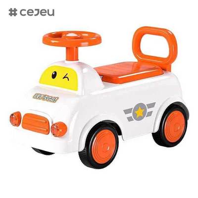 CJ-SL-608 Groothandel Fabriek Elektrische 4-Wiel Roller Scooter Plastic Speelgoedauto's voor Kinderen om te Besturen Baby Schommelauto Rit op Speelgoed