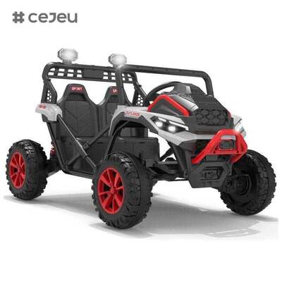 CJ-XH-JC610 4x4 op batterij aangedreven kinderen elektrische UTV rijden op auto buggy voor kinderen met ouderlijke afstandsbediening