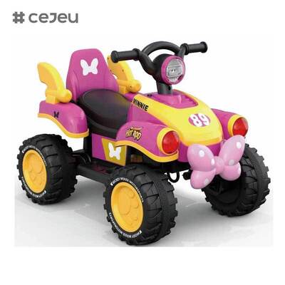 CJ-FLBB-712 2 tot 4 jaar Baby Kid Rijd op Push Pedal Car met glijdende batterij aangedreven muziek voor kinderen