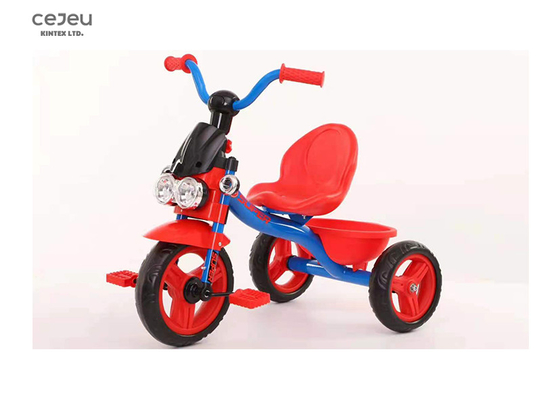 Front Basket Kid Riding Tricycle 18kg 3 Eva Wheels Ride On Trikes