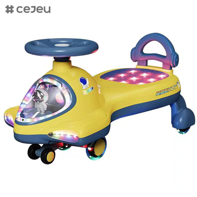 Jongen/Meisje Wiggle Ride On Toy: Veilig, leuk en gemakkelijk te gebruiken, knipperend PU wiel, licht, 2-5 jaar oud