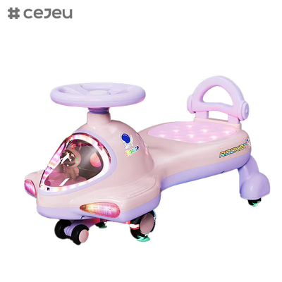Jongen/Meisje Wiggle Ride On Toy: Veilig, leuk en gemakkelijk te gebruiken, knipperend PU wiel, licht, 2-5 jaar oud