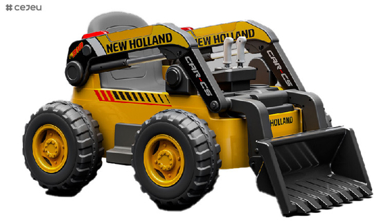 New Holland 12V elektrische graafmachine met verstelbare emmer en afstandsbediening