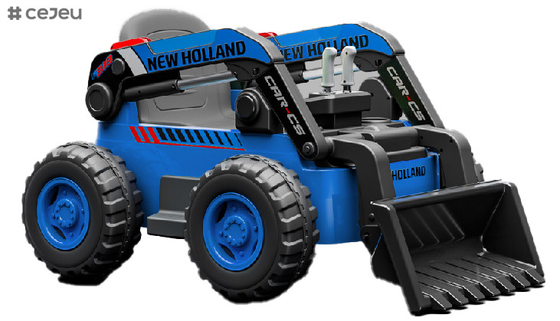 New Holland 12V elektrische graafmachine met verstelbare emmer en afstandsbediening