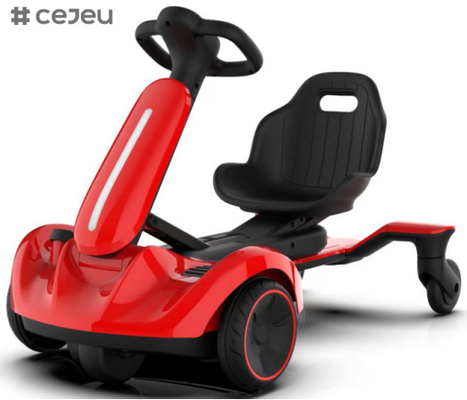 6V Kids Ride On Drift Car Electric Drifting Go Kart voor kinderen met 360° Spin Red