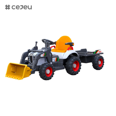 Plastic Ride On Tractor/Muziek/Vroeg onderwijs Licht/Drag emmer