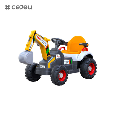 Plastic Ride On Tractor/Muziek/Vroeg onderwijs Licht/Drag emmer