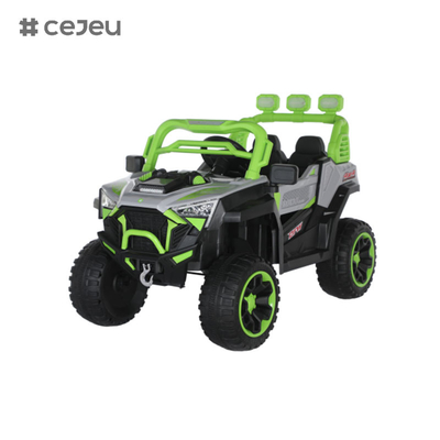 CJ-6187 12V 2 Seater Kids Rijd op UTV Car, 4.5AH Electric Vehicle Truck Car met 2x390W Motor,USB,MP3, muziek, Bluetooth