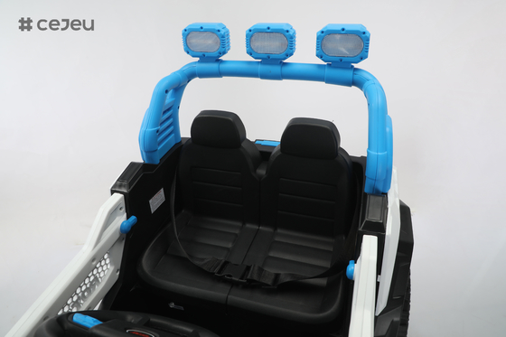 CJ-6187 12V 2 Seater Kids Rijd op UTV Car, 4.5AH Electric Vehicle Truck Car met 2x390W Motor,USB,MP3, muziek, Bluetooth