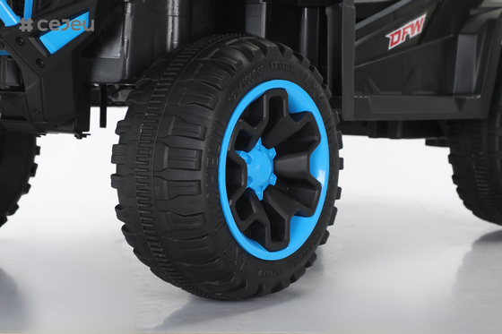 CJ-6187 12V 2 Seater Kids Rijd op UTV Car, 4.5AH Electric Vehicle Truck Car met 2x390W Motor,USB,MP3, muziek, Bluetooth