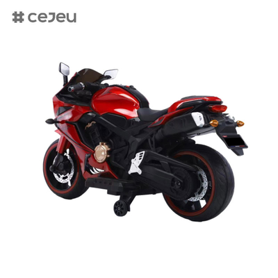 CJ-N-999 Kindermotorfiets met één aandrijving, 12V4,5AH,550 motor, één klik starten, geschikt voor kinderen van 3-12 jaar