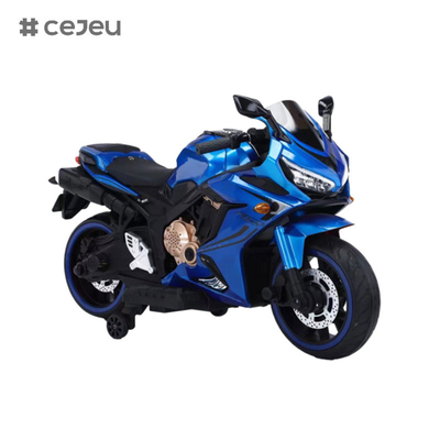 CJ-N-999 Kindermotorfiets met één aandrijving, 12V4,5AH,550 motor, één klik starten, geschikt voor kinderen van 3-12 jaar