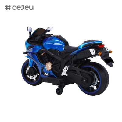 CJ-N-999 Kindermotorfiets met één aandrijving, 12V4,5AH,550 motor, één klik starten, geschikt voor kinderen van 3-12 jaar