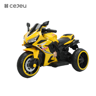 Voor jongens en meisjes van 3-8 jaar 12V motorfiets, batterij aangedreven driewielers motorfiets speelgoed, Bluetooth, muziek, led licht