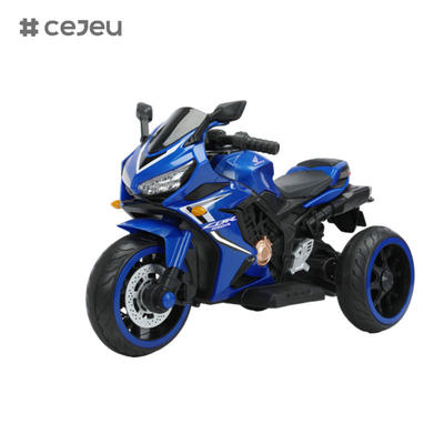 Voor jongens en meisjes van 3-8 jaar 12V motorfiets, batterij aangedreven driewielers motorfiets speelgoed, Bluetooth, muziek, led licht