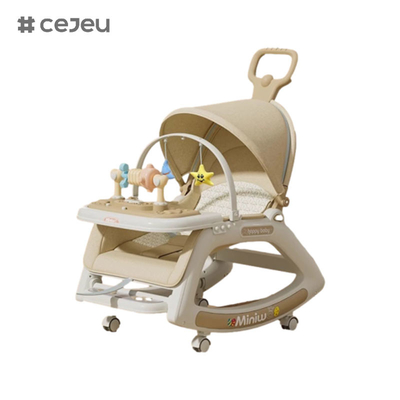 Voor jongens en meisjes, CJ-718-3, kalmerende stoel coax baby artefact, 3 in 1, Swing patroon Hoog stoel patroon Vaste patroon