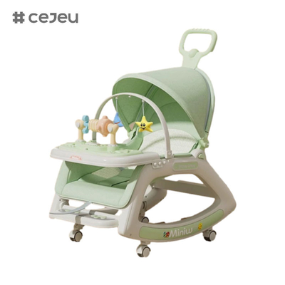 Voor jongens en meisjes, CJ-718-3, kalmerende stoel coax baby artefact, 3 in 1, Swing patroon Hoog stoel patroon Vaste patroon