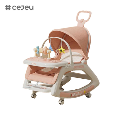 Voor jongens en meisjes, CJ-718-3, kalmerende stoel coax baby artefact, 3 in 1, Swing patroon Hoog stoel patroon Vaste patroon