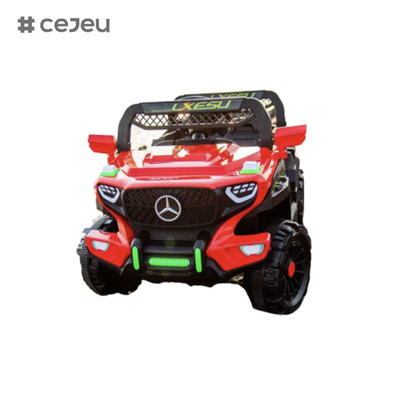 CJ-2023 6V Seater Kids Rijd op UTV Car, 4.5AH Electric Vehicle Truck Car met 2x380 Motor, 2.4G RC,Voor jongens en meisjes