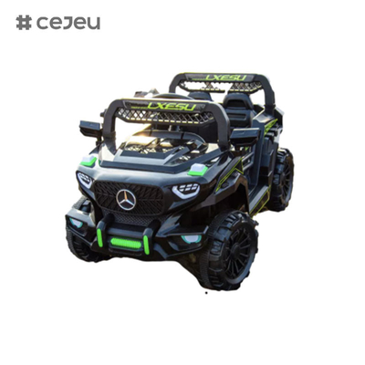 CJ-2023 6V Seater Kids Rijd op UTV Car, 4.5AH Electric Vehicle Truck Car met 2x380 Motor, 2.4G RC,Voor jongens en meisjes