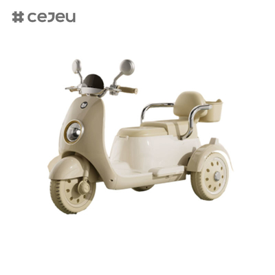 CJ-689-2 6V4 Eenknop start/vroegonderwijsfunctie/USB/licht/met opslagdoos,Elektrische auto voor kinderen voor jongen en meisje