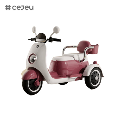 CJ-689-2 6V4 Eenknop start/vroegonderwijsfunctie/USB/licht/met opslagdoos,Elektrische auto voor kinderen voor jongen en meisje