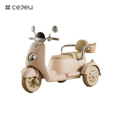 CJ-689-2 6V4 Eenknop start/vroegonderwijsfunctie/USB/licht/met opslagdoos,Elektrische auto voor kinderen voor jongen en meisje