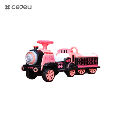 CJ-1788 Treinscooters voor jongens en meisjes met carrosserie en compartiment/Bluetooth/muziek/lichten/een klikstart