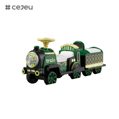 CJ-1788 Treinscooters voor jongens en meisjes met carrosserie en compartiment/Bluetooth/muziek/lichten/een klikstart