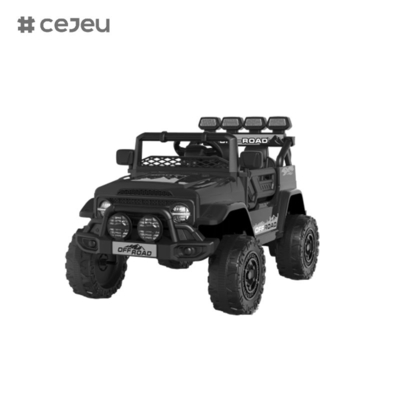 CJ2122 Dubbele deur open, 6V4AH* 1,390 #*1, met 2.4G RC, lichten, één knop start, muziek, USB, Bluetooth, vroege opvoeding