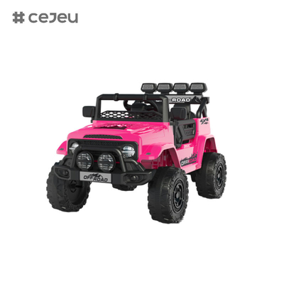 CJ2122 Dubbele deur open, 6V4AH* 1,390 #*1, met 2.4G RC, lichten, één knop start, muziek, USB, Bluetooth, vroege opvoeding