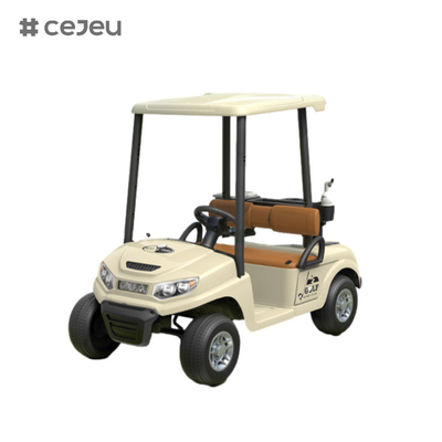 CJ-390 ((voldoende ruimte voor twee zitplaatsen), 12V10AH*1, #550*2, 2.4G, muziek, usb, mp3, golfkar met meerdere kleuropties