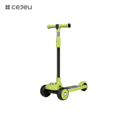 CJ-E300-2, panda patroon, met lichten, muziek, handvat kan worden ingesteld 68-85cm, kinderen van verschillende hoogte kunnen spelen
