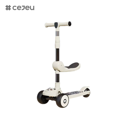 CJ-E300-8, met stoelkussen, lichten, muziek, handvat kan 68-85cm worden ingesteld, kinderen van verschillende lengtes kunnen spelen