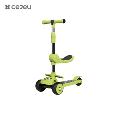 CJ-E300-8, met stoelkussen, lichten, muziek, handvat kan 68-85cm worden ingesteld, kinderen van verschillende lengtes kunnen spelen