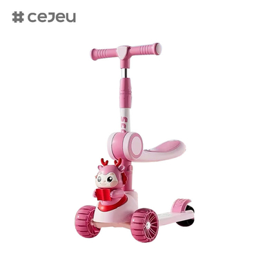 CJ-6333, met lichten/muziek/grote wielen/dubbeldek chassis, Paars/roze/groen/blauw, 4 kleurenopties, Voor jongens en meisjes