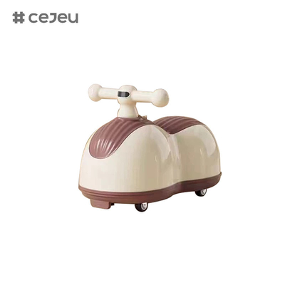 CJ-6188, Peanut scooter, de eerste baby die de deur binnenkomt, roze/grijs/bruin, 3 kleuren beschikbaar, maat 44*25*32cm