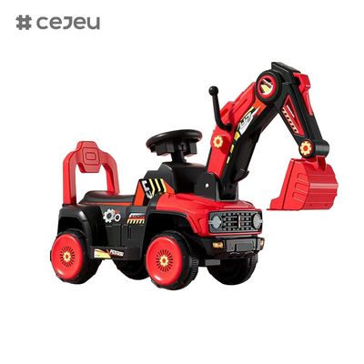 CJ-TK5688, graafmachine voor kinderen, 63*33*57cm, rood/blauw/oranje, 3 kleuren keuzes, geef kinderen een graafmachine droom
