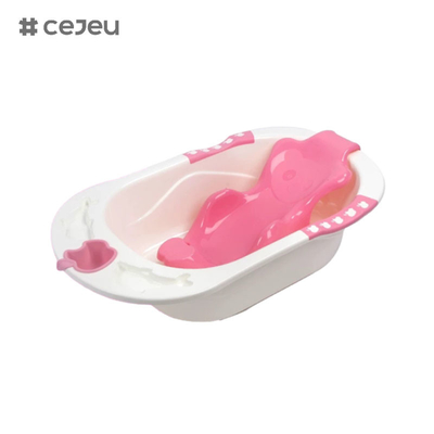 CJ-8837, Baby badkuip kan worden gevouwen om te zitten en te liggen, huishoudelijke badkleding voor kinderen, geef het kind een badbak