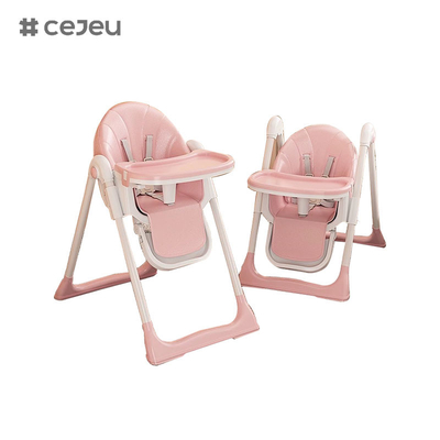 CJ-22/CJ-23,pp+swing+wiel,roze/grijs/blauw/gouden,vier kleuren,50.2*83.1*88.2cm, betrouwbare en veilige kinderstoel