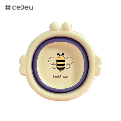 CJ-JC1301, PP+TPEFopvouwbaar,babywasbak,Een sleutel vouwbaar, 31*32.5*3cm, handige opslag, altijd en overal beschikbaar