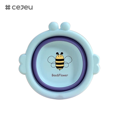 CJ-JC1301, PP+TPEFopvouwbaar,babywasbak,Een sleutel vouwbaar, 31*32.5*3cm, handige opslag, altijd en overal beschikbaar