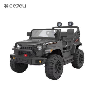 CJ-JC308, met 2.4G RC Twee zitplaatsen/USB/Light Vier wielen ophanging MP3 stopcontact/Music12V7AH*1/40W*2Wit/Roze/Rood/Groen/Zwart